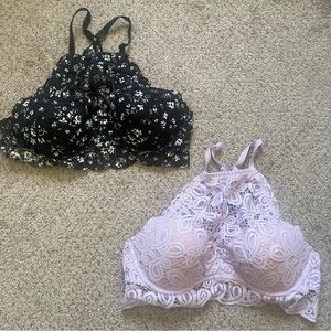VS PINK BRALETTES 2 pc BUNDLE BOTH SZ  XL EUC